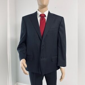 Canali Men's Classic Blue Blazer 44